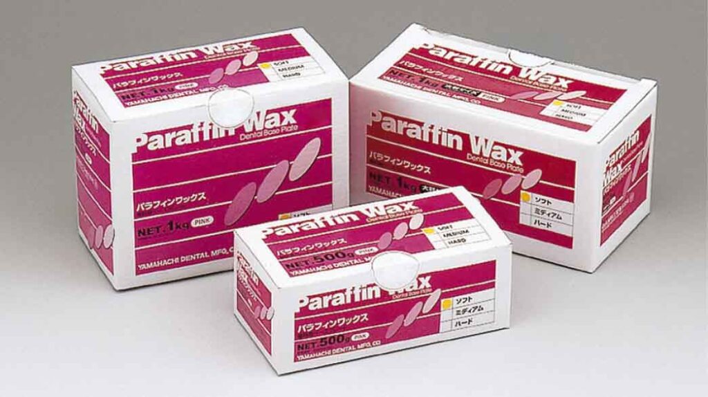 PARAFFIN WAX YAMAHACHI DENTAL MFG., CO.